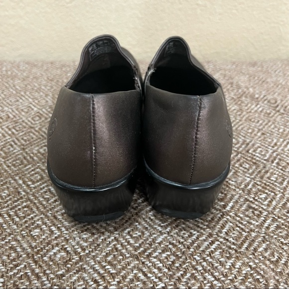 Ariat Clogs Womens Sz 8B Slip On Loafers Paddock Brown Leather Western Hippie - Picture 4 of 9